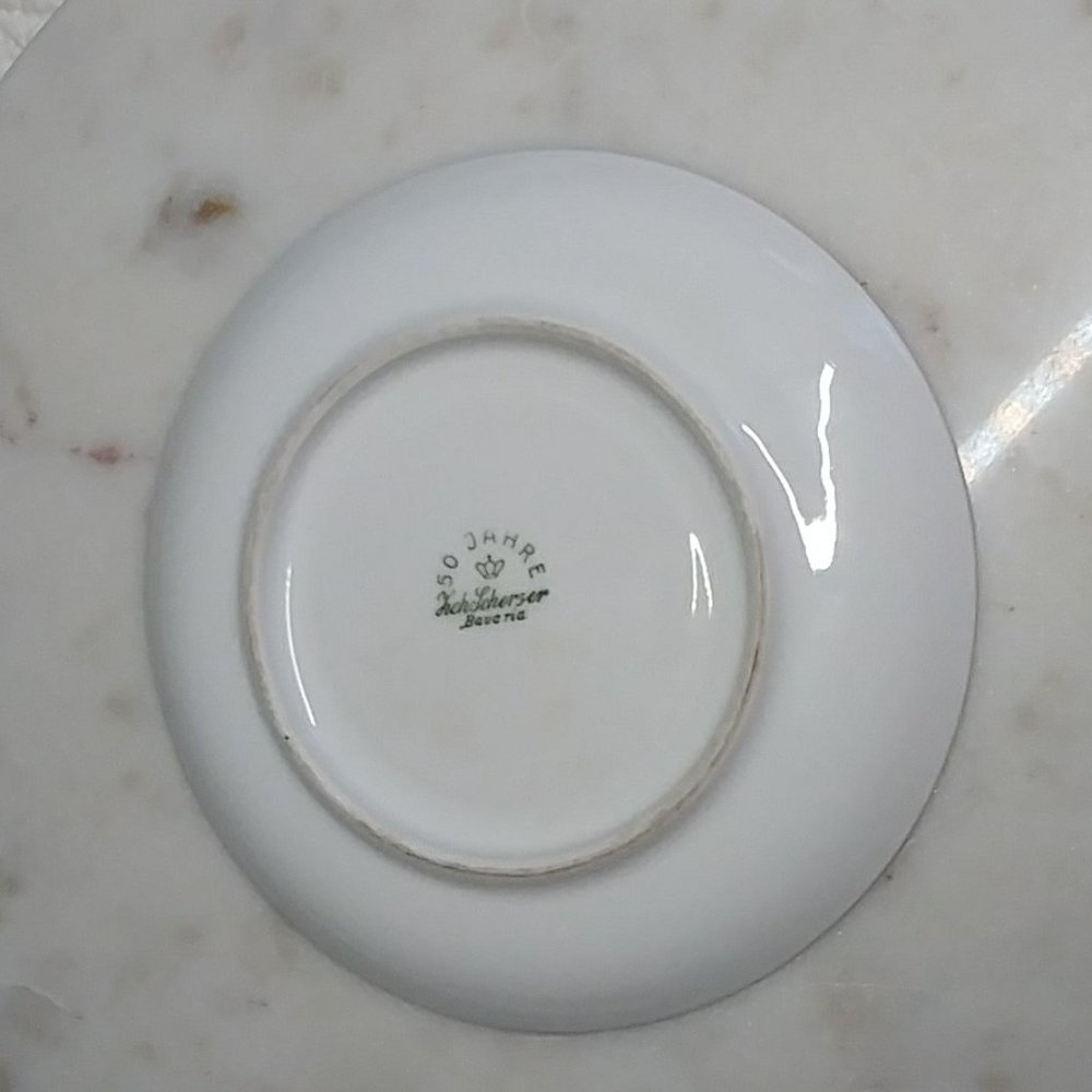 Vintage Zeh Scherzer china saucer/plate for tea cup with cats playing - Picture 2 of 5